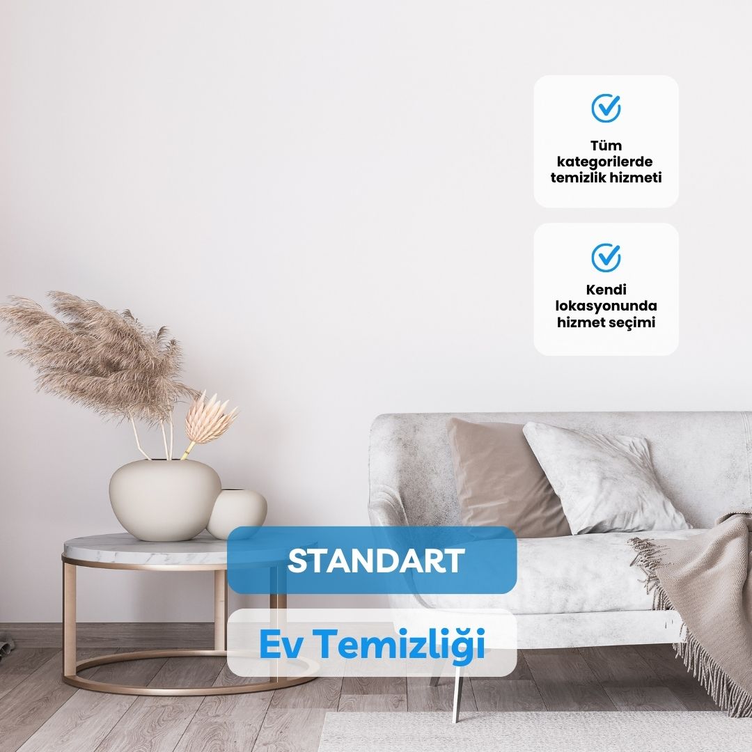 PREMİUM STANDART EV TEMİZLİĞİ